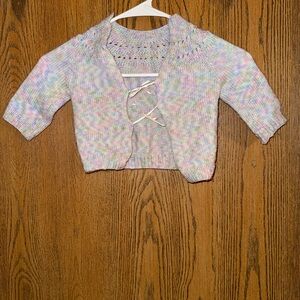 Pastel Knit Handmade Kids Sweater